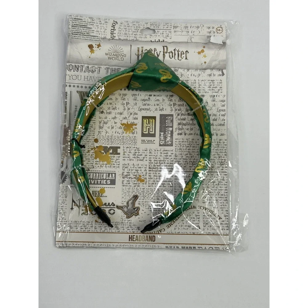 Slytherin‎ Knotted Headband - Harry Potter - Green New